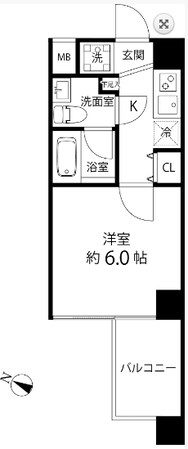 黄金町駅 徒歩2分 4階の物件間取画像